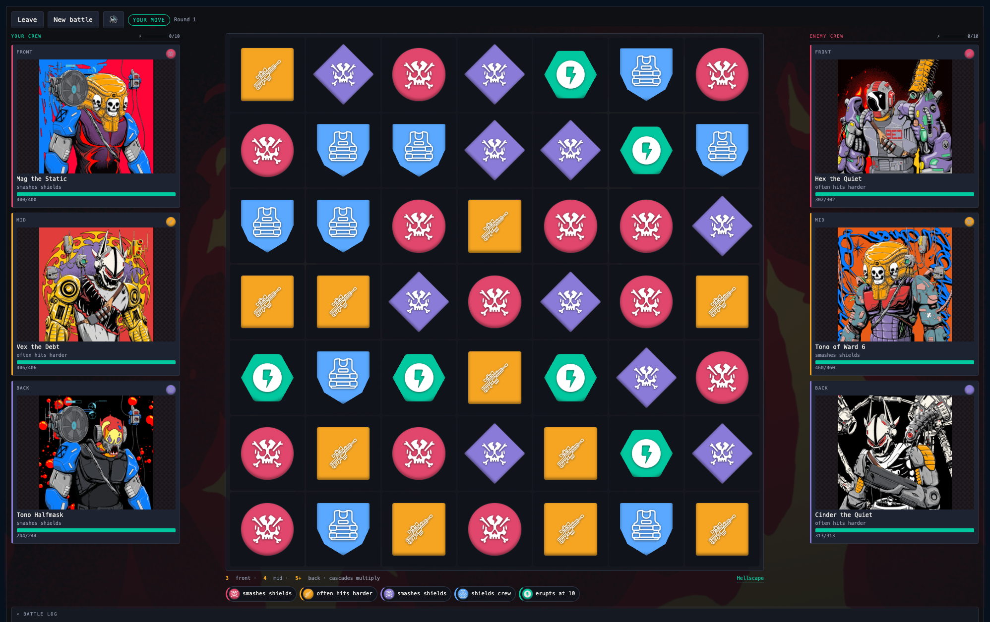 Earn them by playing