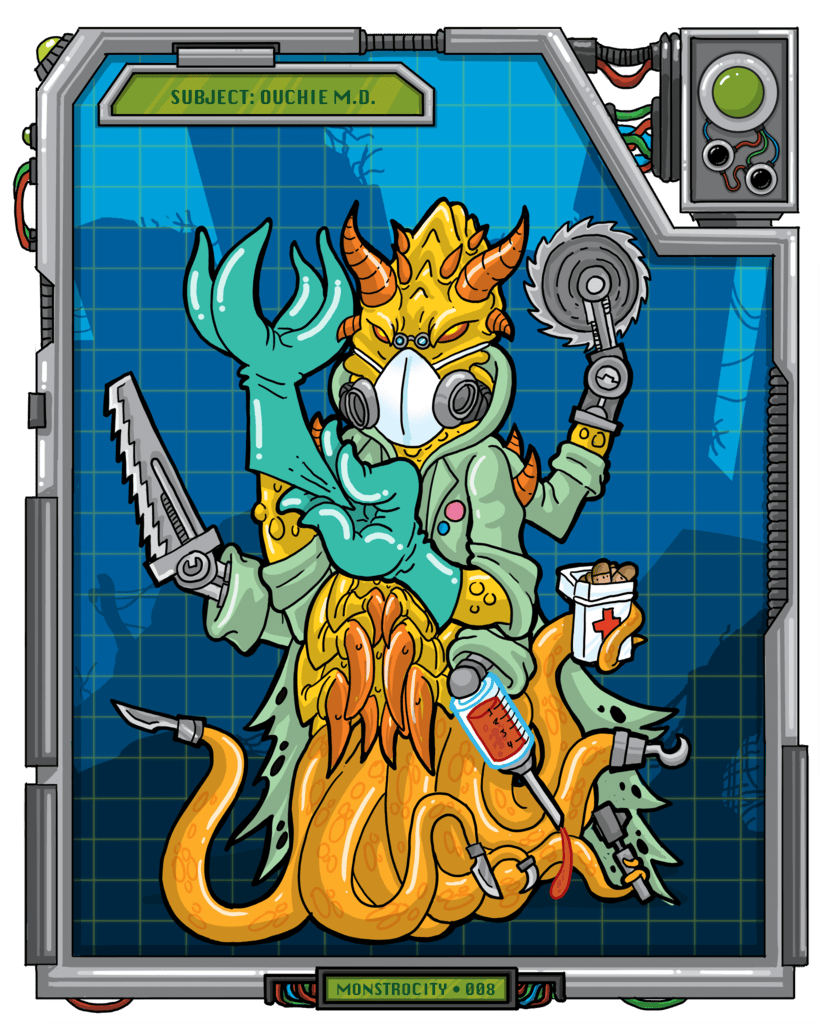 Ouchie - Monstrocity Base character