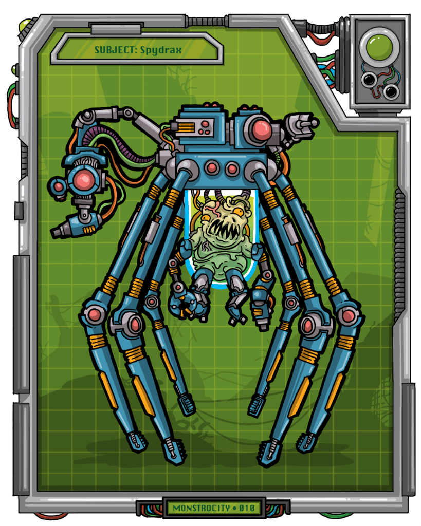 Spydrax - Monstrocity Base character