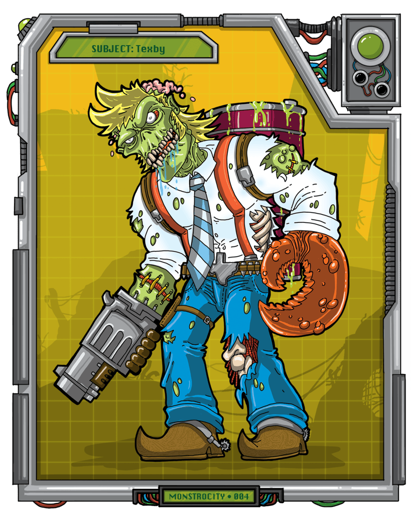 Texby - Monstrocity Base character