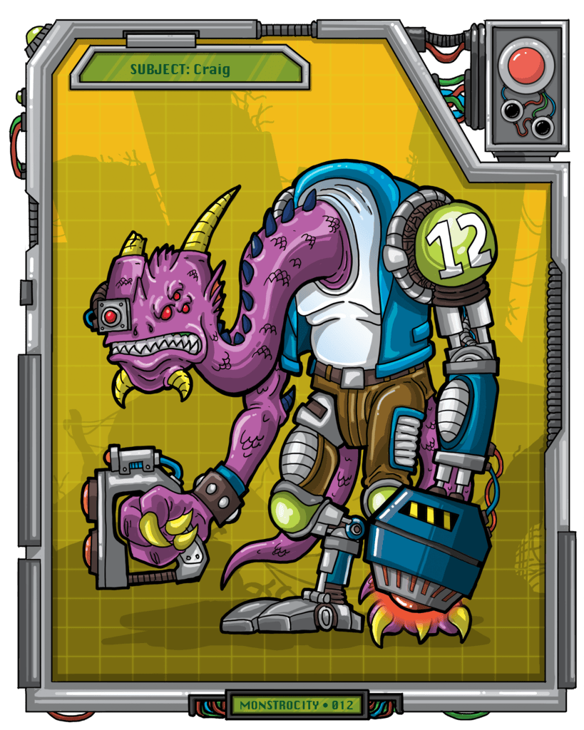 Craig - Monstrocity Leader character