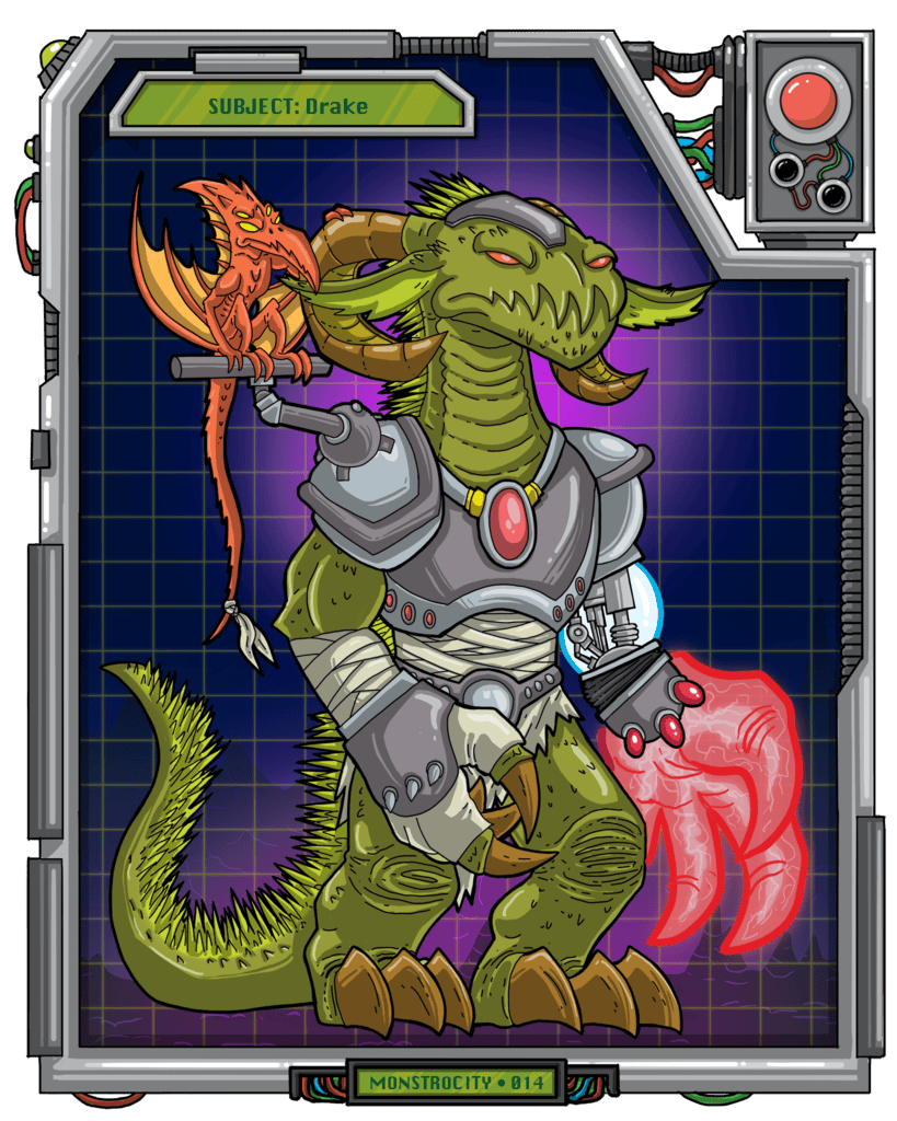 Drake - Monstrocity Leader character