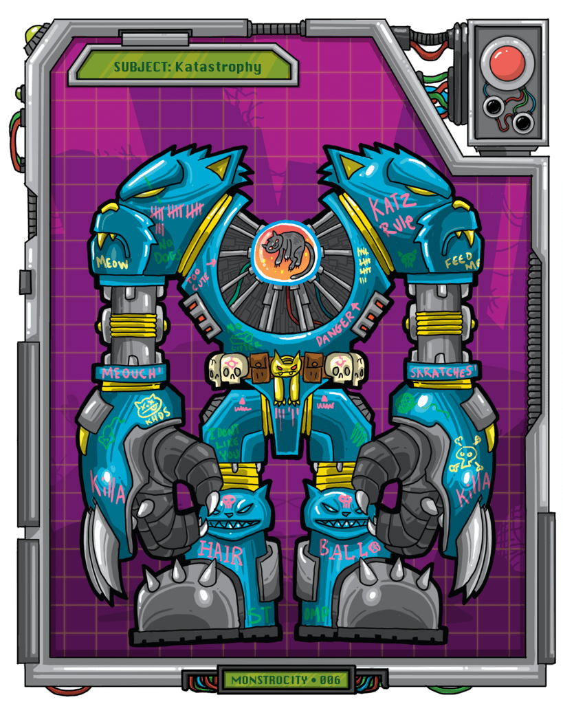 Katastrophy - Monstrocity Leader character