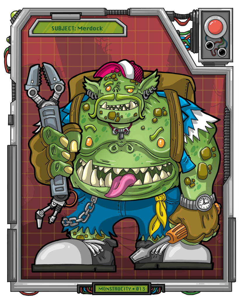 Merdock - Monstrocity Leader character