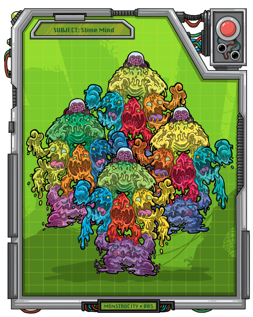 Slime Mind - Monstrocity Leader character